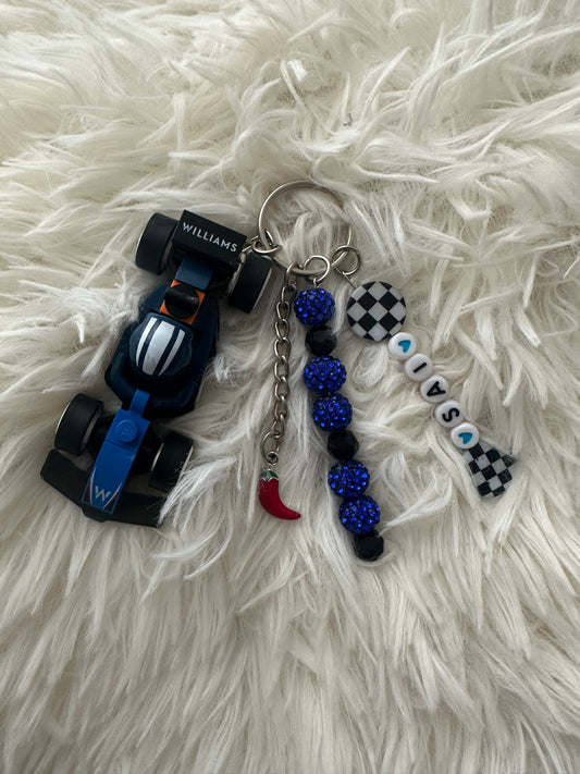 F1 LEGO Minifigure Keychain - Williams
