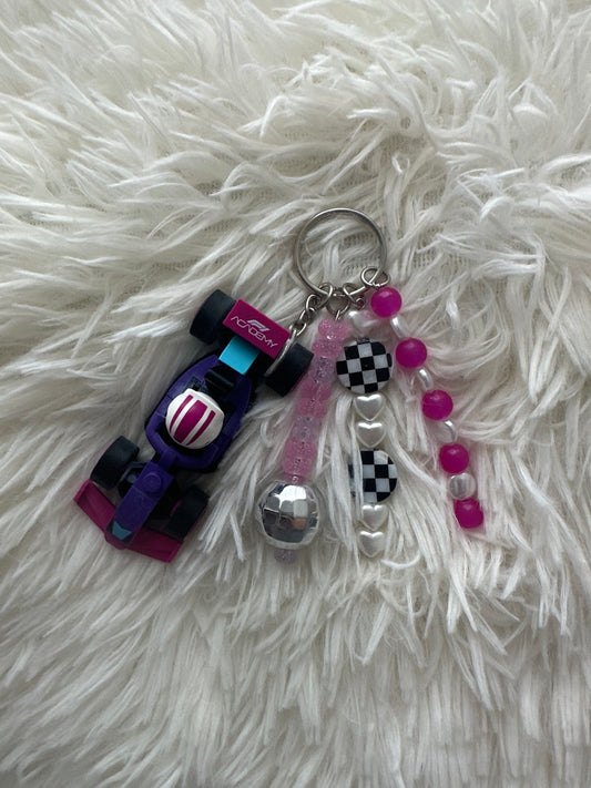 F1 LEGO Minifigure Keychain - F1 Academy